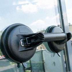 Стеклодомкрат двойной вакуумный