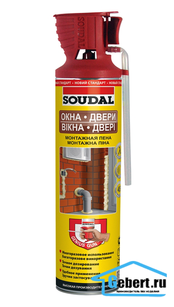 Soudal бытовая монтажная пена